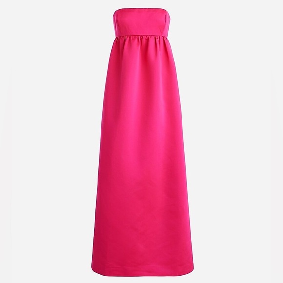 JCREW Collection Limited-Edition Strapless Dress. Duchesse Satin. - Picture 3 of 4
